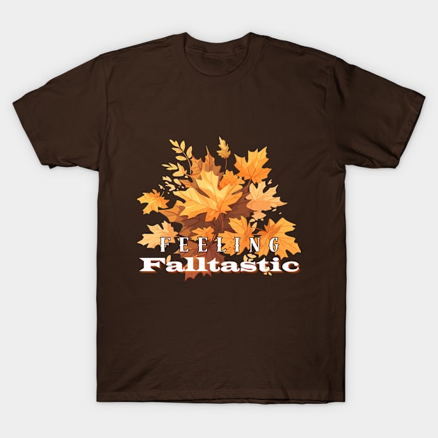 Falltastic Foliage: Embracing Autumn's Splendor T-Shirt by DaShirtXpert